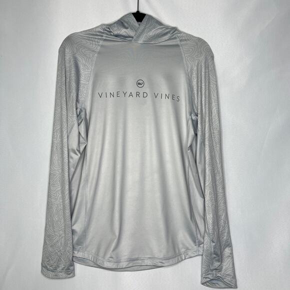 Mens Vineyard Vines Performance Lightweight Hoodie Fishing Size X-Small - Picture 1 of 9